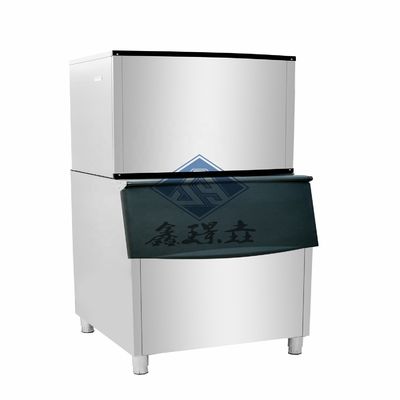 Industrial 1T/day Cube Ice Machine with Automatic Packing System and 4.5KW Input Power