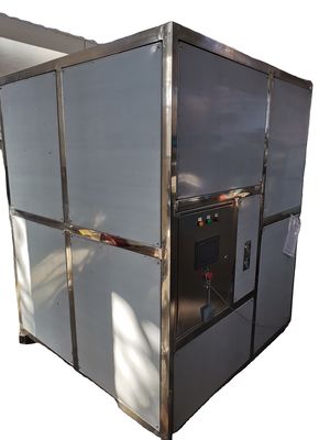 High Capacity 2 Tons Per Day Semi-automatic Industrial Ice Cube Maker JYC-6000P 380V