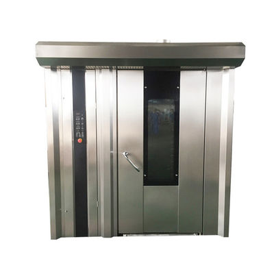 16/32/64 Trays Capacity Hot Air Rotary Rack Oven with Burner Bakery Equipment Made
