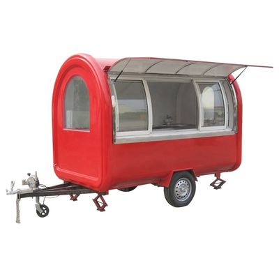 Full Kitchen Equipment Customized Food Truck Electric Trailer for Snack Business