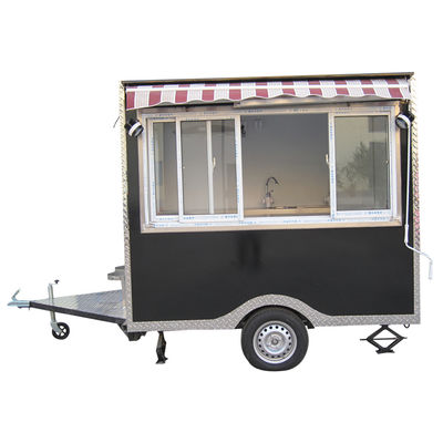 200set Full Kitchen Mobile Catering Trailer Food Vending Van for Spare Parts After Service