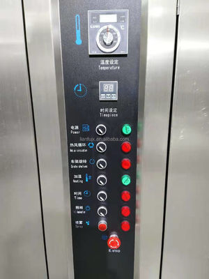 Stainless Steel Commercial Electric Gas Rotary Rack Oven With Diesel for 16 32 Trays