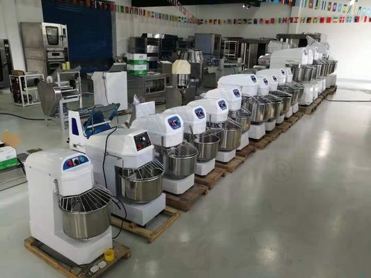 Bakery Kitchen Equipment Projects Professional Small Capacity Bread Dough Sprial Mixer