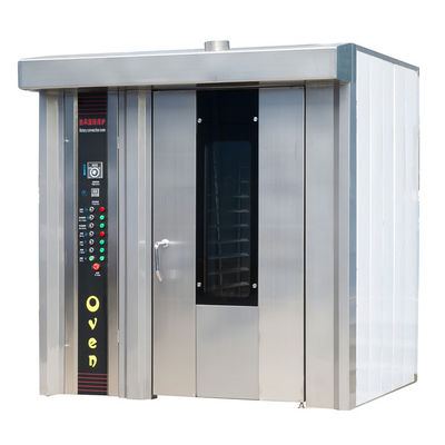 Food Equipment Bakery Automatic Gas Burner Rotary Rack Oven with Rotary Chicken Oven