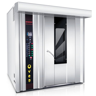 Food Equipment Bakery Automatic Gas Burner Rotary Rack Oven with Rotary Chicken Oven