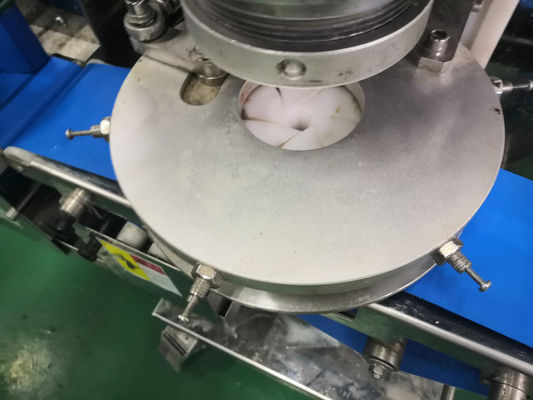 High Productivity Small Automatic Table Type Fried Potato Croquette Cookie Meat Ice Cream Mochi Forming And Encrusting Machine
