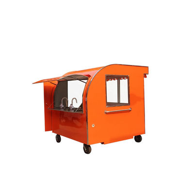 Dairy Products Application Full Kitchen and Toilet Mobile Food Truck with 1500W Voltage