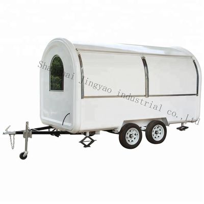 Customised 220V/110V Mobile Food Cart Food Trailer Ice Cream Rolls Coffee Hot Dogs