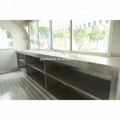 Customised 220V/110V Mobile Food Cart Food Trailer Ice Cream Rolls Coffee Hot Dogs