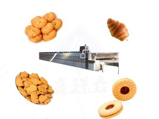 Bread Bakery Machine High Temperature Tunnel Oven for Biscuits Bakery Application Fields
