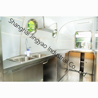 Outdoor Mobile Food Cart Concession Trailer for Soft Serve Ice Cream Cream Machine