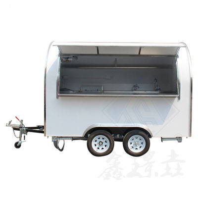 Voltage 1500W Electric Truck Mobile Food Trailer with Full Kitchen and Refrigeration