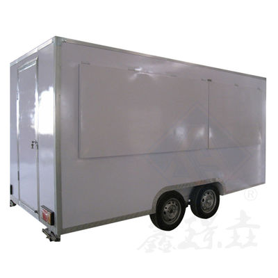 Voltage 1500W Electric Truck Mobile Food Trailer with Full Kitchen and Refrigeration