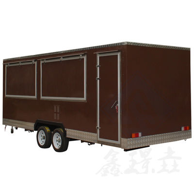 Hotels Choose Food Trailer Hood System with Fire Suppression and Customized LED Light