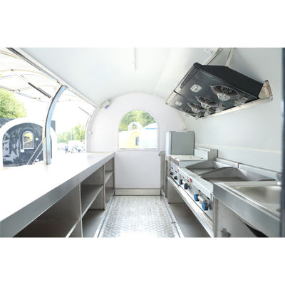 Snack Food Application 220/300/400/500x200x235cm Design Coffee Donuts Mobile Food Truck