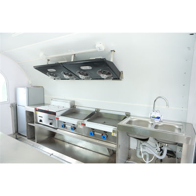 Snack Food Application 220/300/400/500x200x235cm Design Coffee Donuts Mobile Food Truck