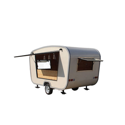 Fully Equipped Food Trucks Train with Hot Dog Coffee Cart Road Wheel 1500W Voltage