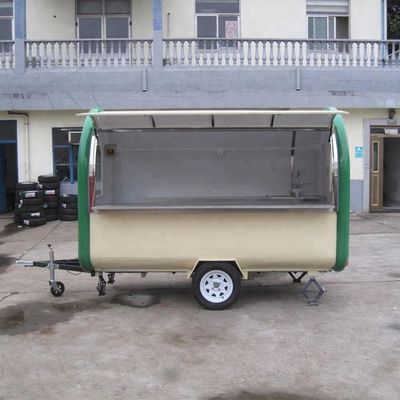 Airstream Food Trucks Mobile Food Trailer Perfect for Ice Cream and Hot Dog Snacks