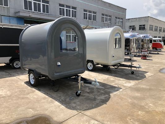 Shanghai Jingyao Ice Cream Cart /Food Trucks Trailer Caravan with Construction Works
