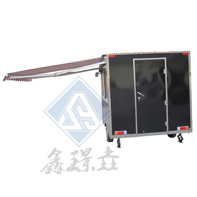 8.5ft Dining Car Food Trailer for Europe Vendors Transformer Mobile Truck Hotdog Food Cart