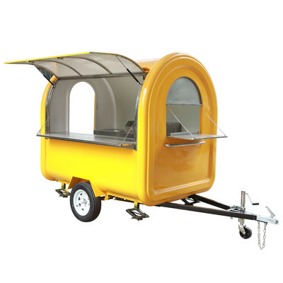 Food Cart Trailer with Optional Food Machines Hot Dog and Burger Vending Van