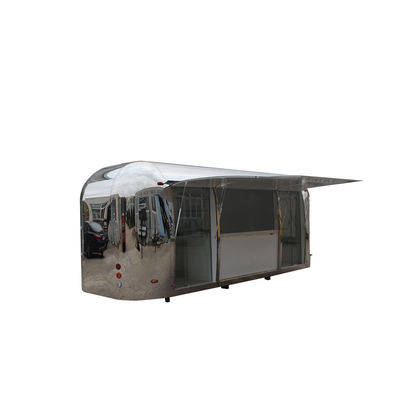 Food Cart Trailer with Optional Food Machines Hot Dog and Burger Vending Van