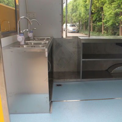 Vending Snack Food Kiosks for Garment Shops Function Concession French Fries Carts