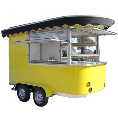 220V Commercial Big Street Kitchen Food Truck for Multifunctional Mobile Food Options