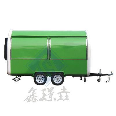Customized Coffee Bar Cart Trailer Used Food Trucks Mobile Food Cart Van in Germany
