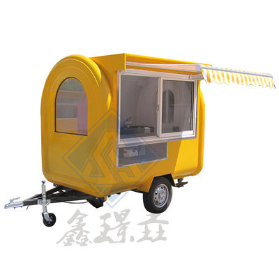 Customized Coffee Bar Cart Trailer Used Food Trucks Mobile Food Cart Van in Germany