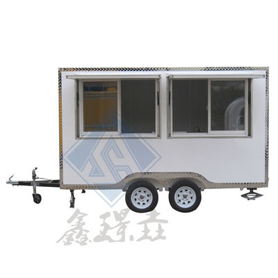 Customized Coffee Bar Cart Trailer Used Food Trucks Mobile Food Cart Van in Germany
