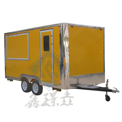 Customized Coffee Bar Cart Trailer Used Food Trucks Mobile Food Cart Van in Germany
