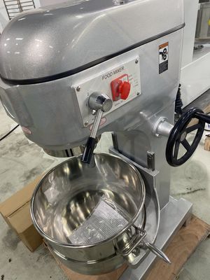 Industrial Cooking Mixer Machine with Stainless Steel Bowl and Pasta Maker Attachment