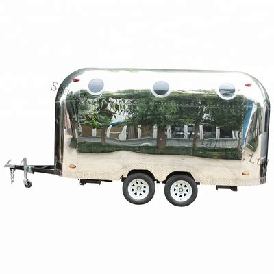 Great Customized Motor Food Trailer 2300*1750*2100mm Mobile Buffet Food Truck