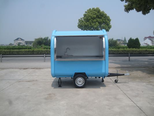 Great Customized Motor Food Trailer 2300*1750*2100mm Mobile Buffet Food Truck