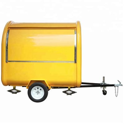 Electric Mobile Rotisserie Chicken Trailer BBQ Grill 220*160*210cm for Food Business
