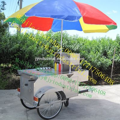 Electric Mobile Rotisserie Chicken Trailer BBQ Grill 220*160*210cm for Food Business