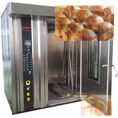 Temperature Range Room Temperature-400 32 Tray Automatic Rotary Oven for Bread