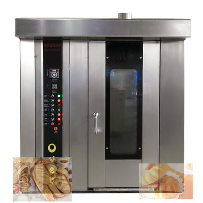 Temperature Range Room Temperature-400 32 Tray Automatic Rotary Oven for Bread