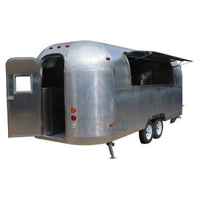 Fast Outdoor Enclosed Concession BBQ Food Trailer with Customised Design and Materials