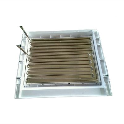 Customized Ice Grids Copper Square Ice Cube Block Maker Cube Ice Evaporator With Cover