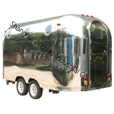 1500KG Mobile Food Trailer Fast Street Vending Cart with Style and High Sales Volume
