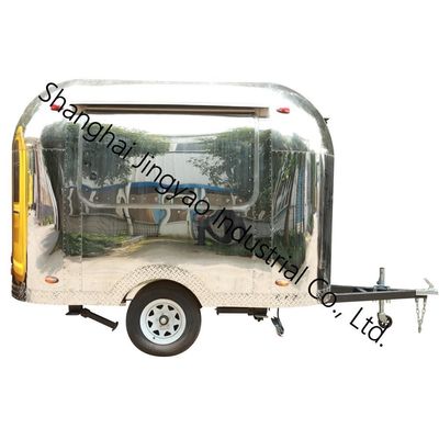 1500KG Mobile Food Trailer Fast Street Vending Cart with Style and High Sales Volume