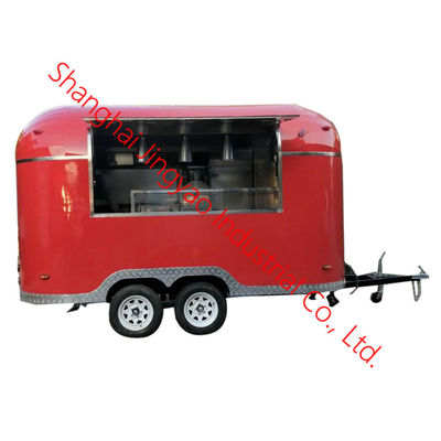 Multifunctional Electric Food Van for Bus and Mobile Food Trailer 220*160*210cm 0-20K