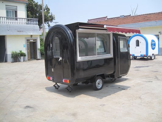 Electric Motorcycle Gasoline Food Trailer with High Productivity 3500*1650*2450mm