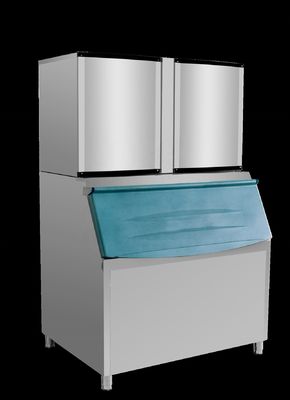 Ice Cube Maker Water or Air Cooling Commercial Combined Automatic Ice Cubes Machine