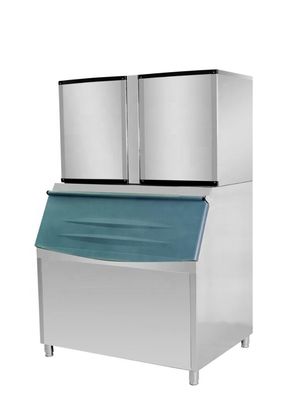 Ice Cube Maker Water or Air Cooling Commercial Combined Automatic Ice Cubes Machine