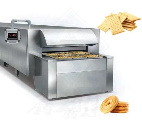 600 KG Cookie Press Sandwich Biscuit Make Machine for Commercial Chocolate Depositor