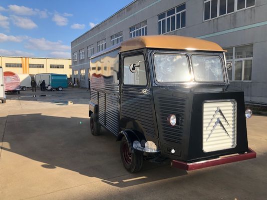 Electric Food Truck High Capacity Coffee Vending Trailer for Vegetable Processing Plant