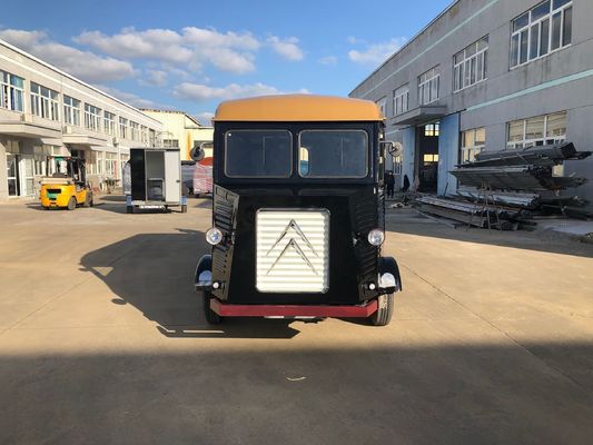 Electric Food Truck High Capacity Coffee Vending Trailer for Vegetable Processing Plant